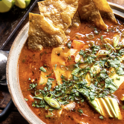 Chimichurri Tortilla Soup